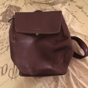 Beautiful plum Matt and Nat backpack